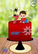 Arquivo De Corte Topo De Bolo Spiderman Baby