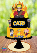 Arquivo De Corte Topo De Bolo Naruto