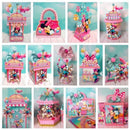 Arquivo Digital Combo 10 Kits Minnie Rosa Rosa Vermelha