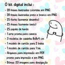 Kit Digital Dia Namorados Flork Love Sublimação Arquivo Png