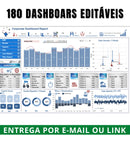 Dashboards Excel Com 180 Modelos Editáveis