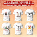 Pack De Artes De Natal Para Camisetas