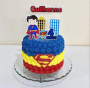 Arquivo De Corte Topo De Bolo Super Homem - Studio