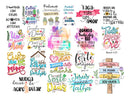 60 Arquivos Lettering Frases Incentivo Motivação E Fé Png