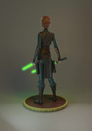 Disney Jedi Anna Stl Obj Impresión 3d