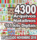 4300 Arquivos De Natal Scrapbook Papéis - Novembro 2018