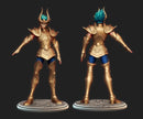 Saint Seiya Shura Capricornio Special Stl Obj Impresión 3d