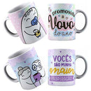 Pacote Artes Canecas Dia Dos Avós Flork Mockups Estampas