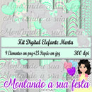 Kit Digital Elefante Menta