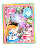 Arquivo de Corte Convite Shaker Alice no País das Maravilhas Cute - Studio e PDF