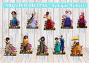 Arquivo Digital Aplique Tubete Encanto Familia  Jpeg / Pdf