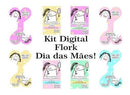 Kit Digital Ilustra.cin  Dia Das Mães Sem Fundo Lt6  Png