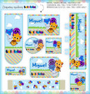 Arquivo Etiqueta Escolar Bolo Fofo 1 Studio, Pdf, Png E Dxf