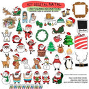 Estampas Pandoca Natal Png Sublimação Frases Coloridas