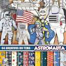 Kit Digital Astronauta 64 Arquivos + Fontes