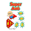 Topo Topper De Bolo Personalizado Super Vovô