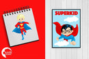 Kit Imágenes Digitales Superheroes Nenes Superhero Boy Pack