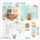 Arquivo LIVRO DO BEBE CADERNETA VACINAÇÃO BOSQUE MENINA
