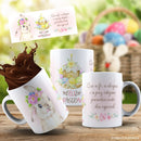 Kit Estampa Arte Páscoa Chocolate Caneca Sublimação
