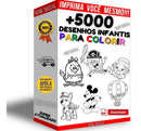 + 5000 Desenhos Para Colorir Arquivos Em Pdf A4