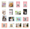 Kit De Estampas Sublimação De Canecas Com Mockups