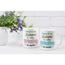 2 CANECAS CERAMICA DINDO E DINDA PERSONALIZADA