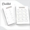 Agenda Checklist Masculina - Arquivo Digital