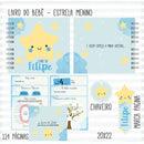 kit completo arquivo  pdf png encadernaçao sublimaçao -  Estrela Menino