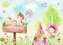 Kit Digital Jardim Aquarela- 100 Itens