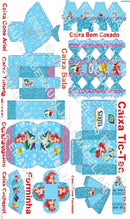 Kit Festa Ariel Pequena Sereia Silhouette P/ Corte + 60.000