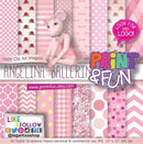 Kit Papel Digital Angelina Bailarina