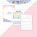 Encadernação Planner E Agendas Candy 2023