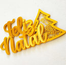 Arquivo De Corte Topo De Bolo Natal 143 Dxf E Svg