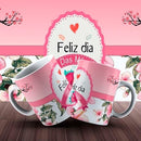 Estampas Mães Canecas Editáveis Mockups