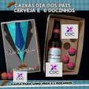 Arquivo Corte Silhouette Caixa Cerveja Dia dos Pais Brinde