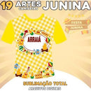 Pack Artes Festa Junina Camisetas Sublimação Total Estampas
