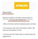Arquivo De Corte Topo De Bolo Flork - Studio 005