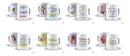 Pack Artes P/ Sublimação De Canecas Tema Amigas C/ Mockups
