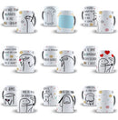Pacote Sublimação Caneca Flork Bento 30 Artes Editáveis Cdr
