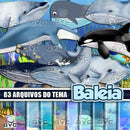 Kit Digital Baleias 83 Arquivos + Fontes