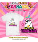 Pacote Estampas Flork Carnaval Artes Png
