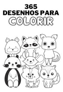 365 Desenhos Para Colorir - Arquivos Prontos P/ Imprimir Pdf
