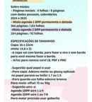 Arquivo Digital Agenda Gold Masculina  2024