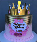Arquivo De Corte Topo De Bolo - Princesa