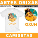 Pack Artes Digitais Camisetas Sublimação Orixás Umbanda