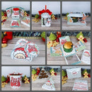 Arquivo De Corte - Natal Infantil - Chuvinha De Papel