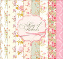 Kit Papel Digital Flores Shabby Chic