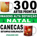 Estampas Canecas Natal 300 Artes Prontas Jpg Papai Noel