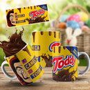 Kit Estampa Arte Páscoa Chocolate Caneca Sublimação