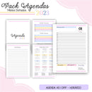 Arquivo Digital Miolos De Agendas Colorido 2023